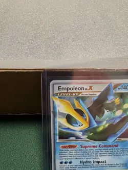Pokemon TCG: Empoleon Lv X Black Star Promo, #DP11, MP/LP - Image 2