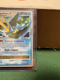Pokemon TCG: Empoleon Lv X Black Star Promo, #DP11, MP/LP - Image 4