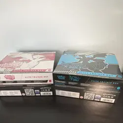 Pokemon Elite Trainer Box Set Scarlet & Violet White Flare Black Bolt Lot of 2 - Image 2