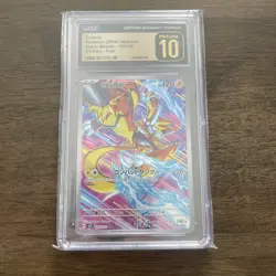 CGC 10 PRISTINE Japanese Pokemon 2024 Zeraora 109/102 Scarlet&Violet SV7 - Image 1