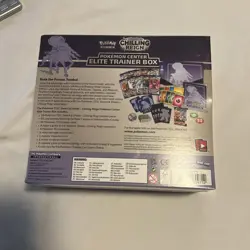 POKEMON CENTER EXCLUSIVE Chilling Reign Ice Rider ERROR ETB Elite Trainer Box - Image 3