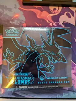 Pokemon Phantasmal Flames Pokemon Center ETB Elite Sealed - Image 1
