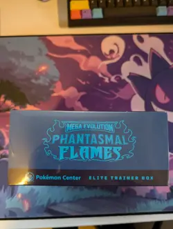 Pokemon Phantasmal Flames Pokemon Center ETB Elite Sealed - Image 2