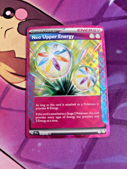 Neo Upper Energy - 162/162 [Temporal Forces] Pokemon TCG - ACE SPEC Rare - NM - Image 1