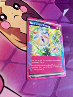 Neo Upper Energy - 162/162 [Temporal Forces] Pokemon TCG - ACE SPEC Rare - NM - Image 2
