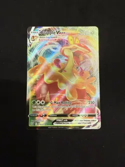 Pokemon TCG Flapple VMAX 019/163 SWSH: Battle Styles Ultra Rare - Image 1