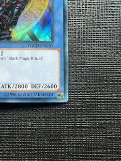 Yu-Gi-Oh! TCG Magician of Black Chaos Unlimited Ultra Rare Card YGLD-ENC01 NM - Image 4