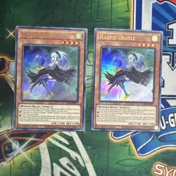 Yugioh! Harpie Oracle LDS2-EN077 x2 Ultra Rare 1st Edition NM - Image 1