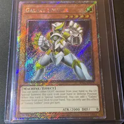 Yugioh Galaxy Solider Quarter Century Secret Rare RA04-EN219 Near Mint - Image 1