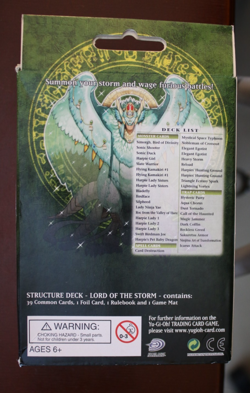 Yu-Gi-Oh! Lord Of The Storm 1st Edition Structure Starter Deck WOW! SEALED NEW A - Image 2