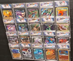 Pokemon TCG Graded Cards Slabs Lot - Image 1