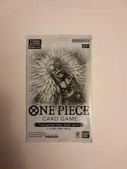 Tournament Pack 2025 Vol. 4 - One Piece Promotion Cards (OP-PR) English Sealed - Image 1