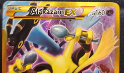 Pokemon TCG XY Fates Collide Alakazam EX Card #125/124 Secret Rare (LP) - Image 5