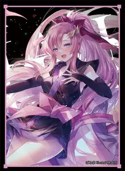 Mobile Suit Gundam SEED Lacus Clyne doujin Card Sleeve Protector - Image 1