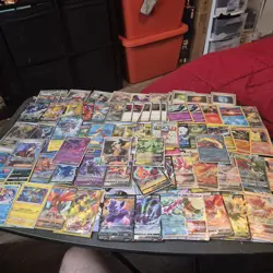 Pokemon TCG Holo or better Mixed Card Lot mostly NM Condition 50+ Cards Total - Image 1