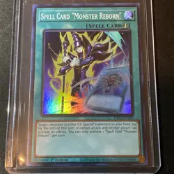 Spell Card "Monster Reborn" INFO-EN099 The Infinite Forbidden 1st Edition - Image 1