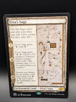 MTG - Urza's Saga (Showcase) - Enchantment Land - MH2 380 - Rare - NM - Image 1