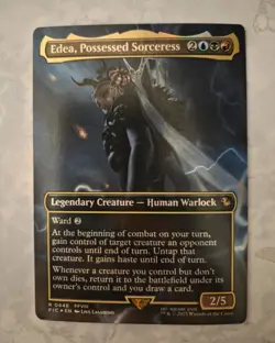 Edea, Possessed Sorceress (Borderless) Commander: Final Fantasy Foil - Image 1