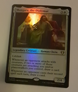 Mangara, the Diplomat Foil NM/M Magic the Gathering Commander Masters MTG - Image 1