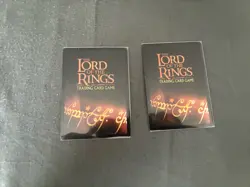 ARAGORN RANGER OF THE NORTH Decipher Lord of the Rings Fellowship X2 - Image 2