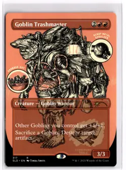 Goblin Trashmaster Secret Lair Drop 317 LP x1 MTG Magic: the Gathering - Image 1