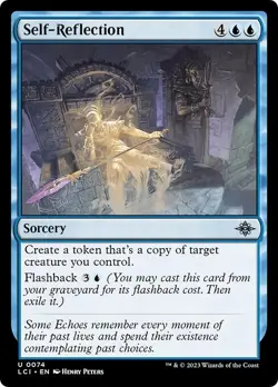 SELF-REFLECTION x4 mtg NM Lost Caverns of Ixalan 4 Unc - Image 1