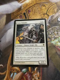 Talus Paladin MTG Worldwake - Played - - Image 1