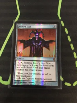 MTG Magic The Gathering Jester’s Cap Foil FtV Artifact Commander - Image 1