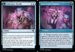 LODESTONE NEEDLE x4 mtg NM Lost Caverns of Ixalan 4 Unc - Image 1