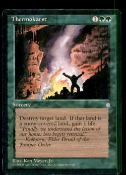 MTG Thermokarst LP Light Play Ice Age [5069] - Image 1