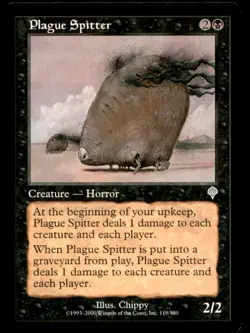 MTG Plague Spitter LP Light Play Invasion [1375] - Image 1