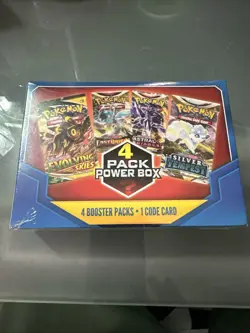 Pokemon TCG 4 Pack Power Box: Evolving Skies/Fusion Strike/Astral/Lost/Silver - Image 1