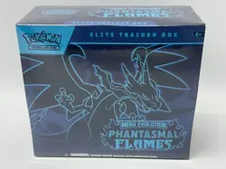 Pokemon TCG: Mega Evolution Phantasmal Flames ETB Elite Trainer Box - Image 1