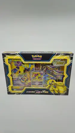 Pokemon Zeraora VMAX & VSTAR Battle Box SWSH 4 Packs 3 Promo 1 Jumbo - Image 1