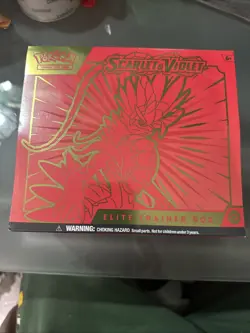 Pokemon TCG: Scarlet and Violet Elite Trainer Box Koraidon ETB New Sealed - Image 1
