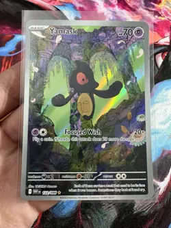 2025 Pokemon SV: WHT EN-White Flare #122/086 Yamask Near Mint NM - Image 1