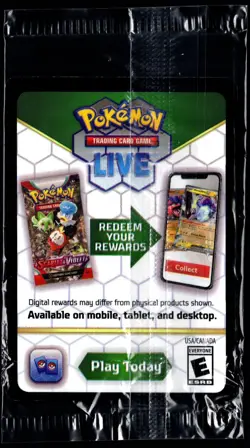 Pokemon TCG Sprigatito ex SVP 087 2024 Scarlet & Violet Sealed Black Star Promo - Image 2