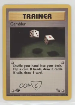 Gambler 1st Ed. Pokemon Fossil #60 1999 - Image 1