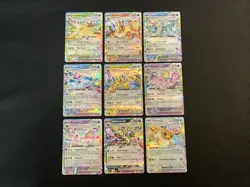 Pokemon | Eeveelution ex Complete Set of 9 | Prismatic Evolutions | English | NM - Image 1