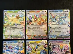 Pokemon | Eeveelution ex Complete Set of 9 | Prismatic Evolutions | English | NM - Image 2