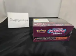 Pokemon TCG Fusion Strike Box Build And Battle Stadium 12 Packs SEALED INSURED 820650809958 - Image 2