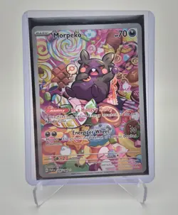 Pokemon Morpeko Illustration Rare 206/182 Secret Rare Paradox Rift - Image 1