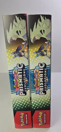 Pokemon TCG Prismatic Evolutions - Lucario EX and Tyranitar EX Collection - New - Image 3