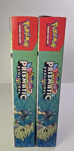 Pokemon TCG Prismatic Evolutions - Lucario EX and Tyranitar EX Collection - New - Image 4