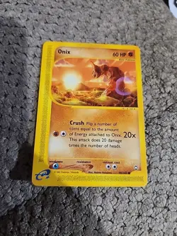 Pokemon Onix Aquapolis 98/147 Common Regular LP - Image 1