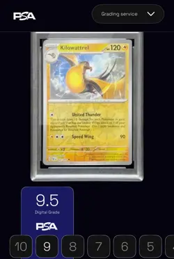 Pokemon TCG * SV Paldean Fates * 22/91 Kilowattrel REVERSE HOLO Uncommon * NM - Image 1
