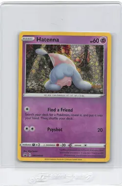 Hatenna SWSH040 25th Anniversary General Mills Holo Promo Rare Pokemon - NM/LP - Image 1