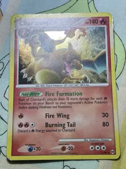 Charizard 1/99 Arceus Standard Holo Damage 2009 Pokemon TCG - Image 1