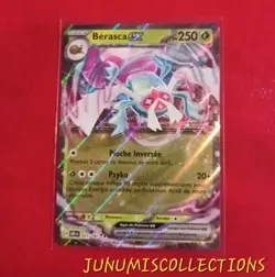 Carte Pokemon 025/182 BERASCA EX EV10 RIVALITES DESTINEES MINT - Image 1
