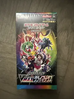 Pokemon TCG Japanese Sword & Shield VMAX Climax Booster Box - Sealed - US Seller - Image 1